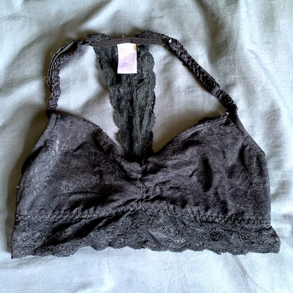 ⭐️3/$20 Full tilt black lace bralette